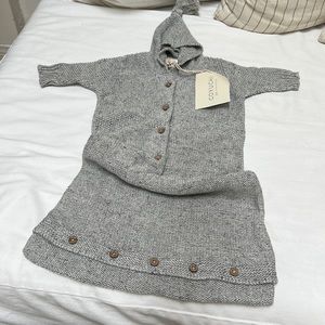 Coyuchi Knit Snuggle Sack 0-6m, NWT